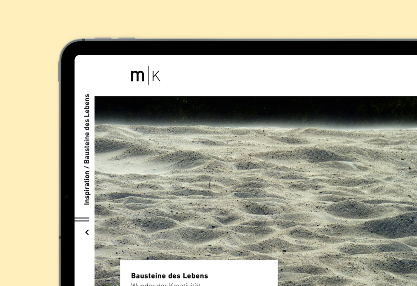 Menzel Kossowski Architekten Website Screendesign Webdesign Frankfurt