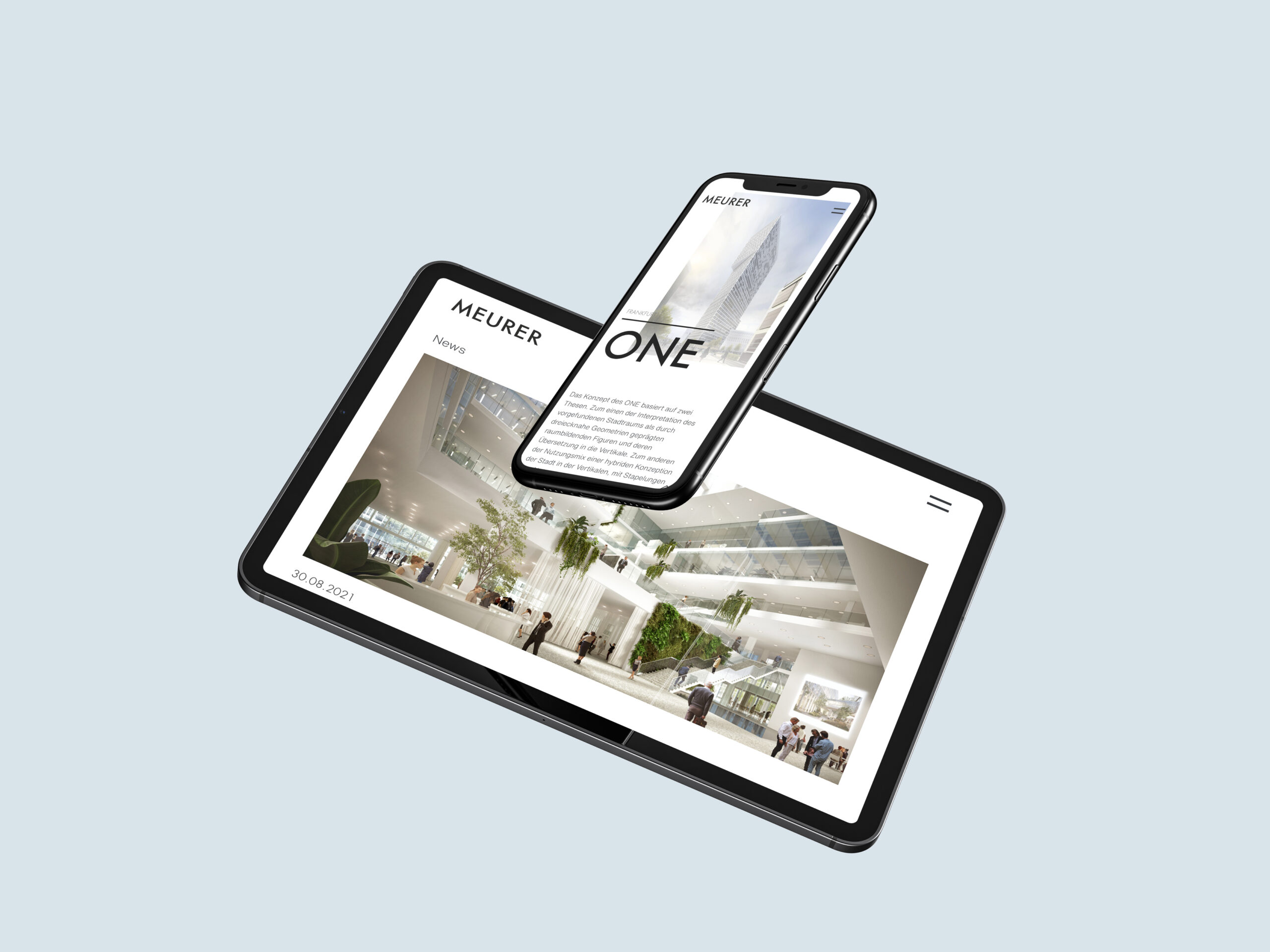 Meurer Architekten Website