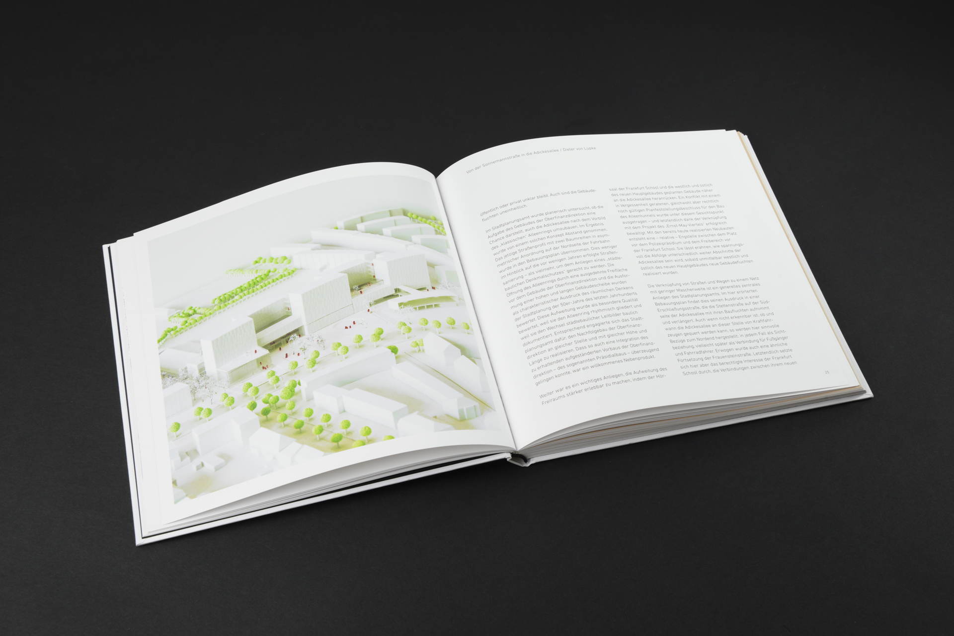 Buchprojekt (Editorial Design) - MOW Architekten und die Frankfurt School
