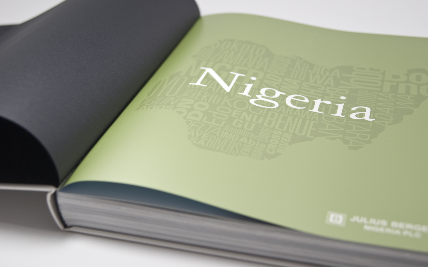 Editorial Design / Buchprojekt - Julius Berger Nigeria