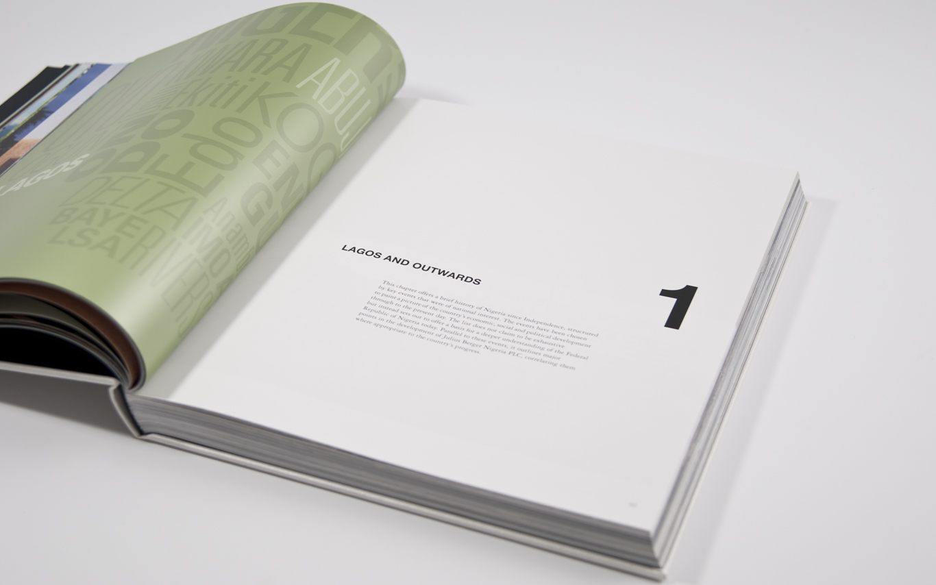 Editorial Design / Buchprojekt - Julius Berger Nigeria