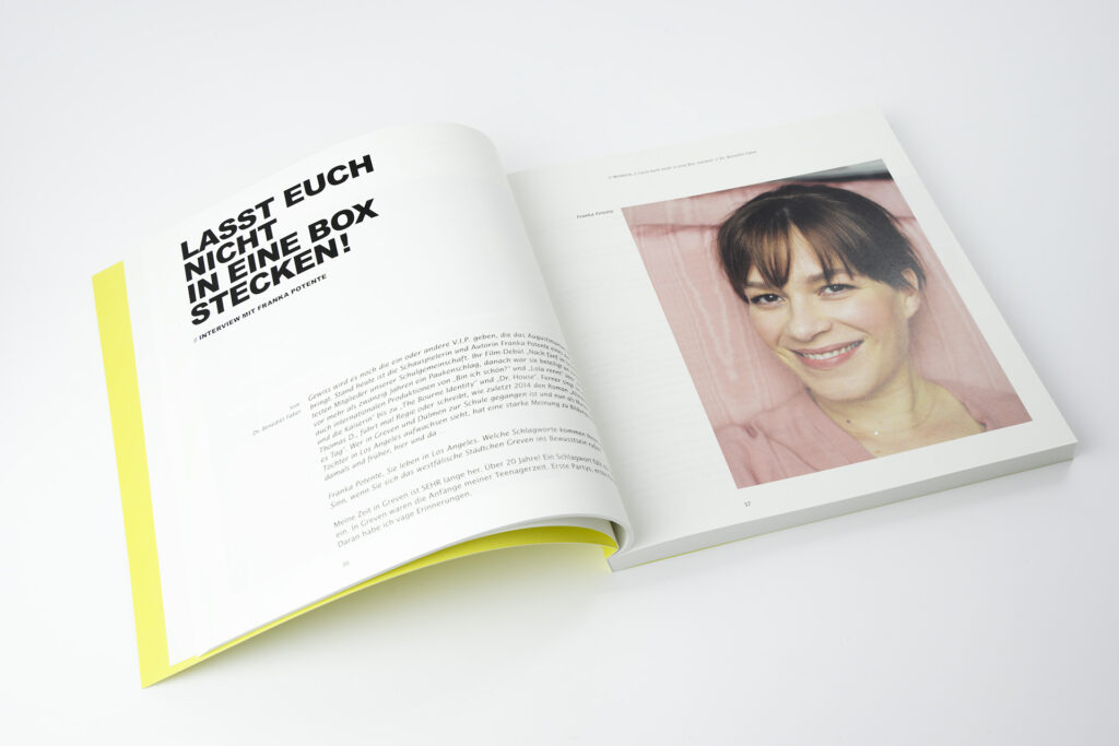 Jahrbuch Design (Editorial Design) für das Städtische Gymnasium Augustinianum Greven