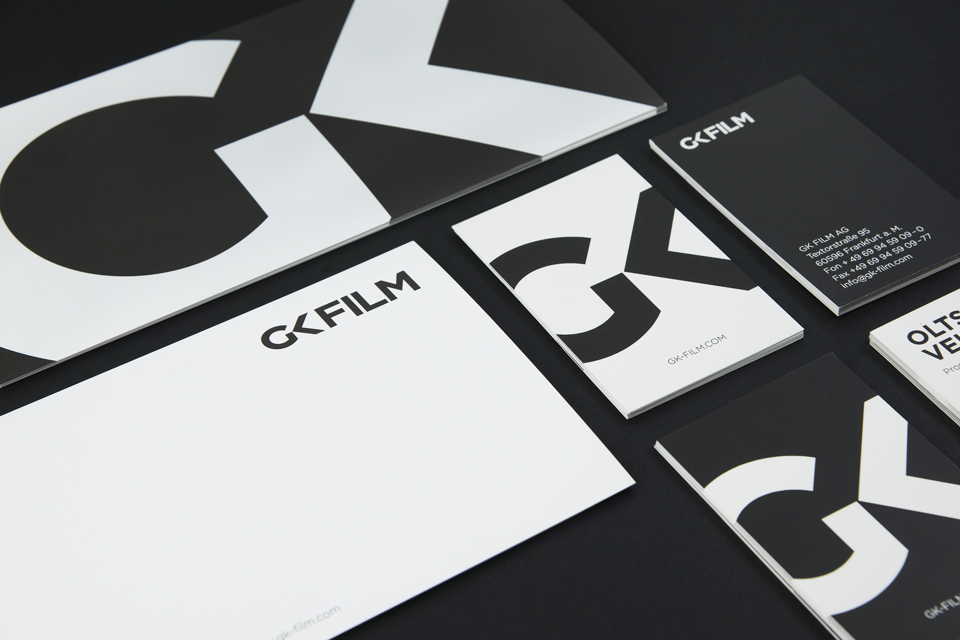 Corporate Design (Visitenkarten) - GK Film
