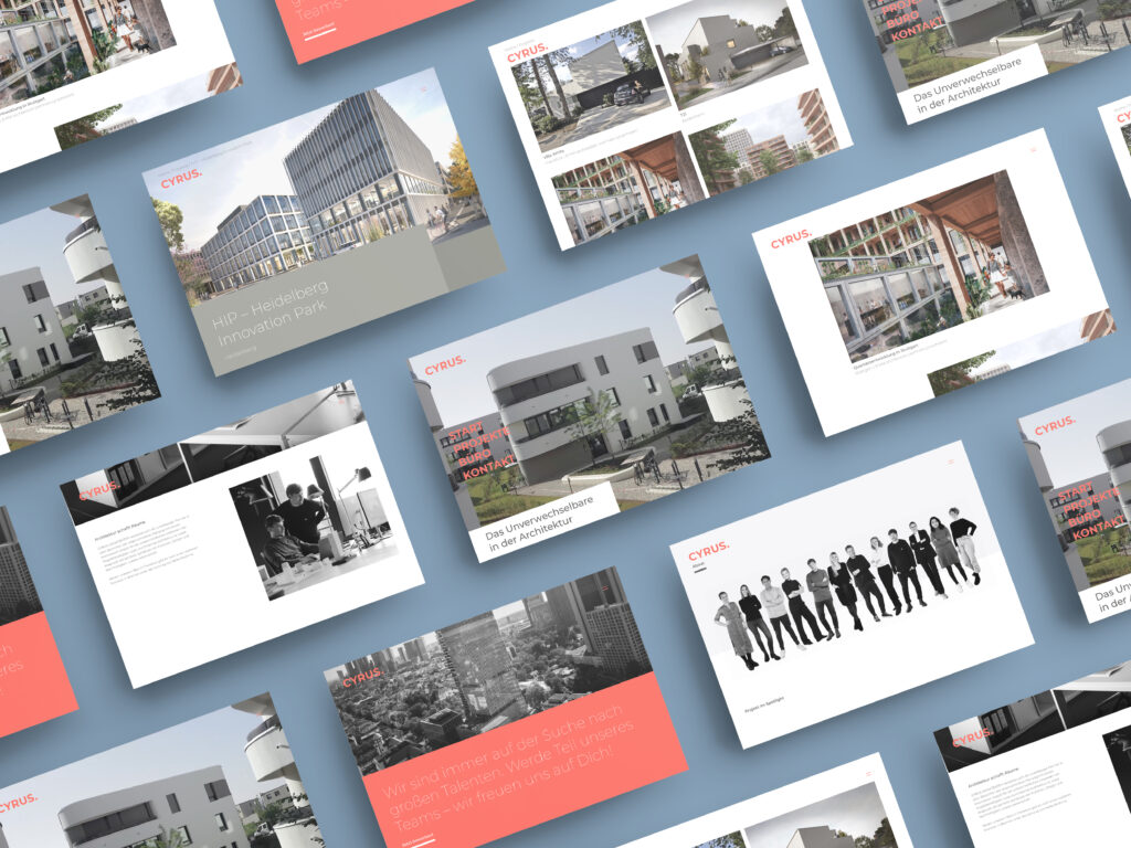 Cyrus Architekten Webdesign Frankfurt