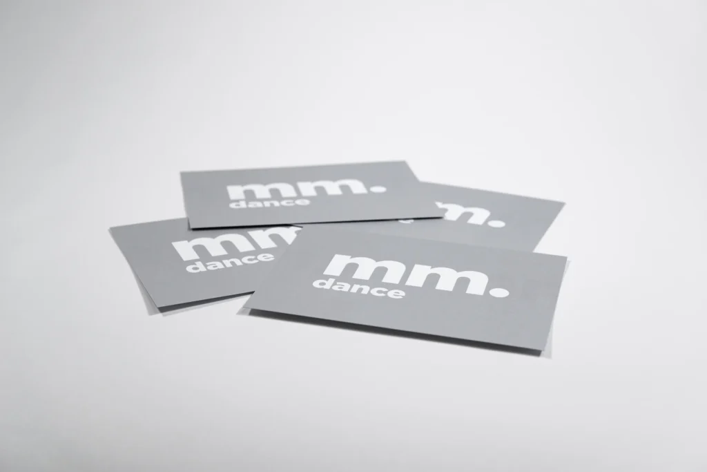 Visitenkarten (Corporate Design) - Tanzschule MüllerMerkt
