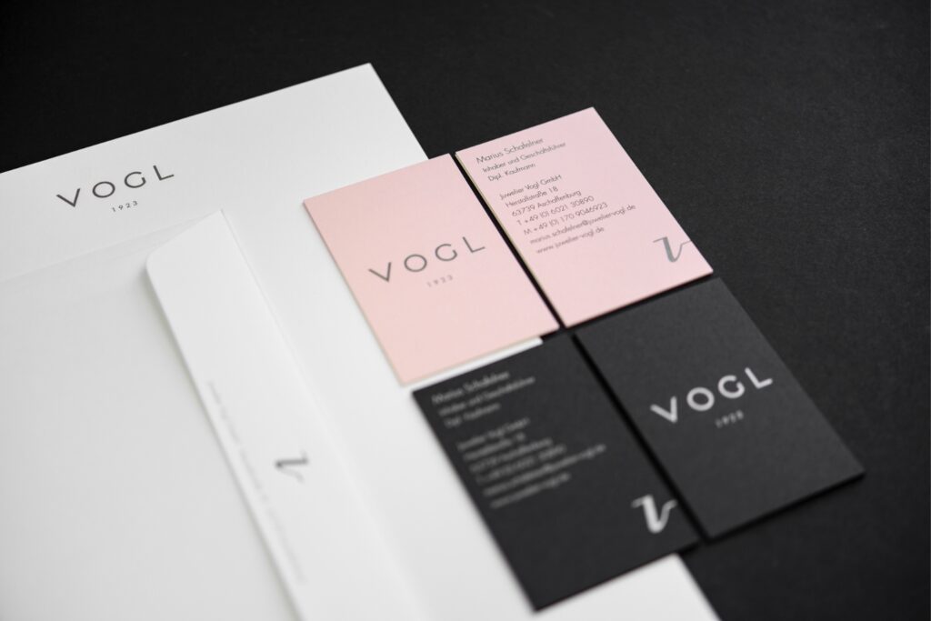 Corporate Design - Juwelier Vogl